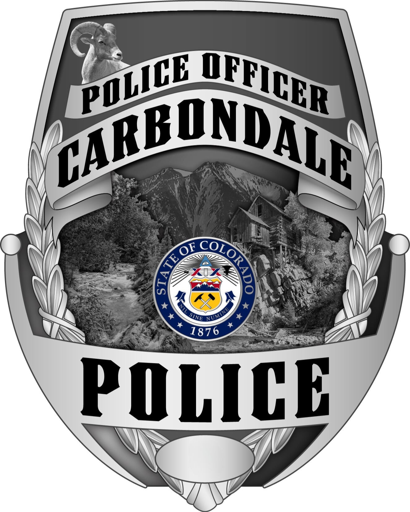 Carbondale Police Badge
